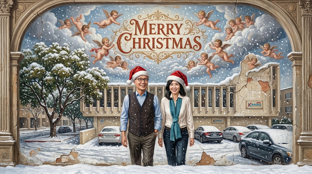 예시: Merry Christmas & Happy Holidays