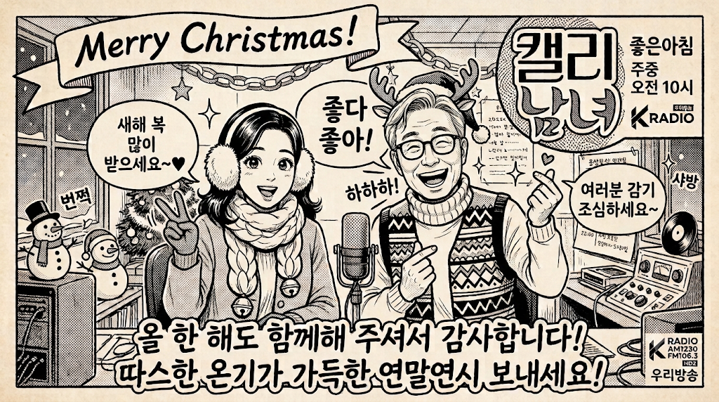 '좋다 좋아!' 웃음 끊이지 않는 K-RADIO 부스