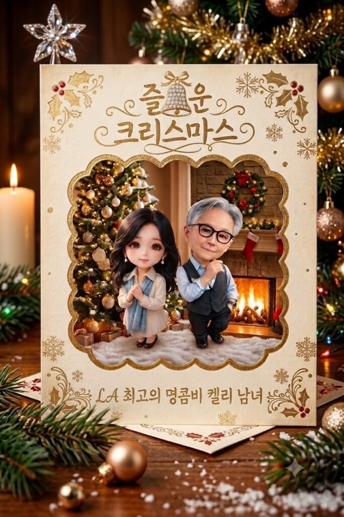 벽난로 앞, LA 최고 명콤비