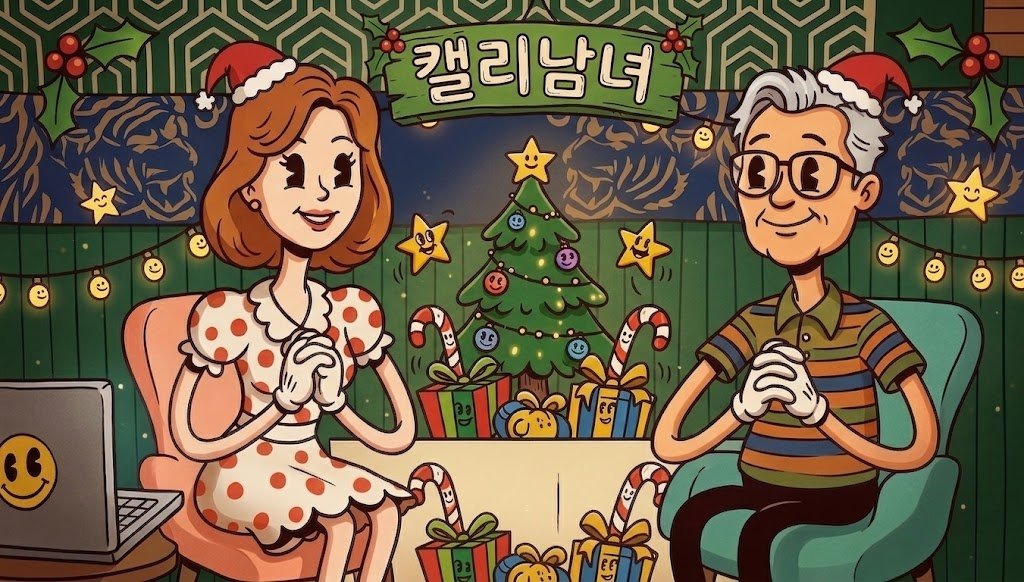 레트로 감성 듬뿍! 성탄절